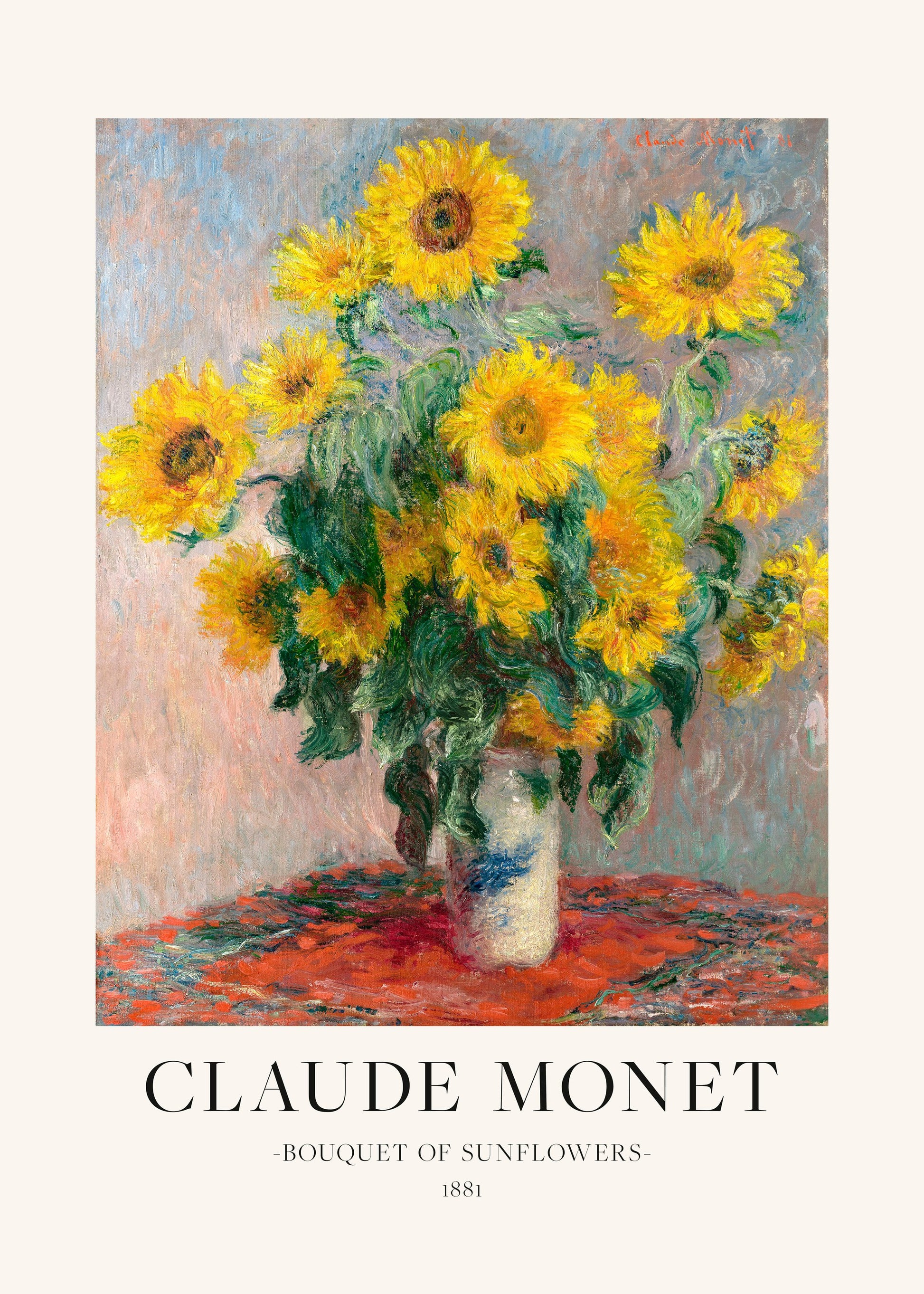 Bouquet Of Sunflowers - Poster / Art Print