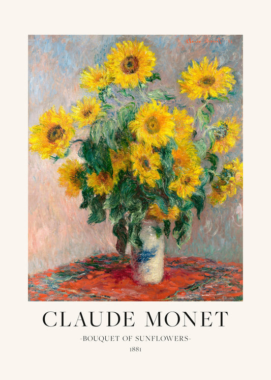 Bouquet Of Sunflowers - Poster / Art Print