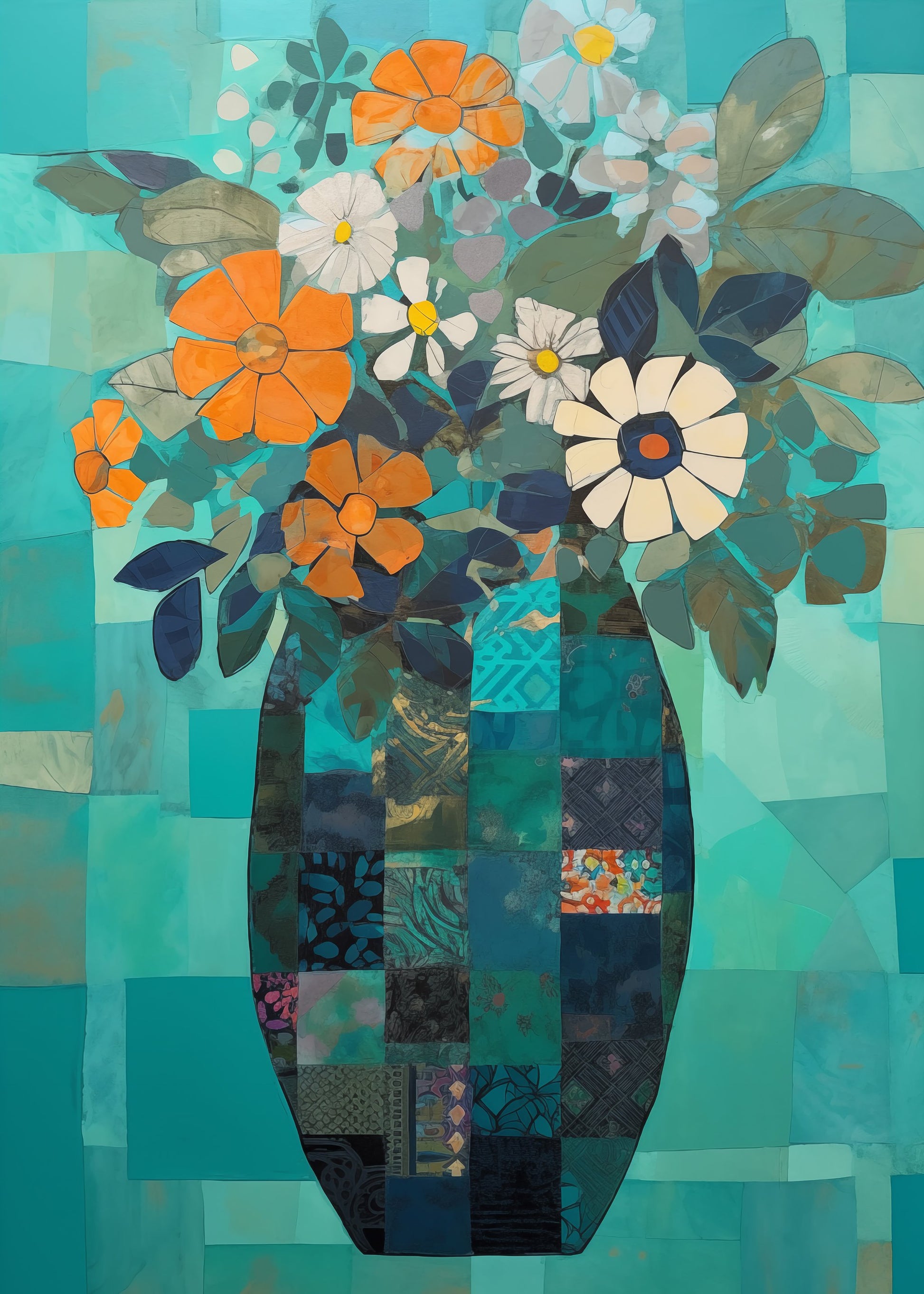 Abstract Vase No 15 - Poster / Art Print