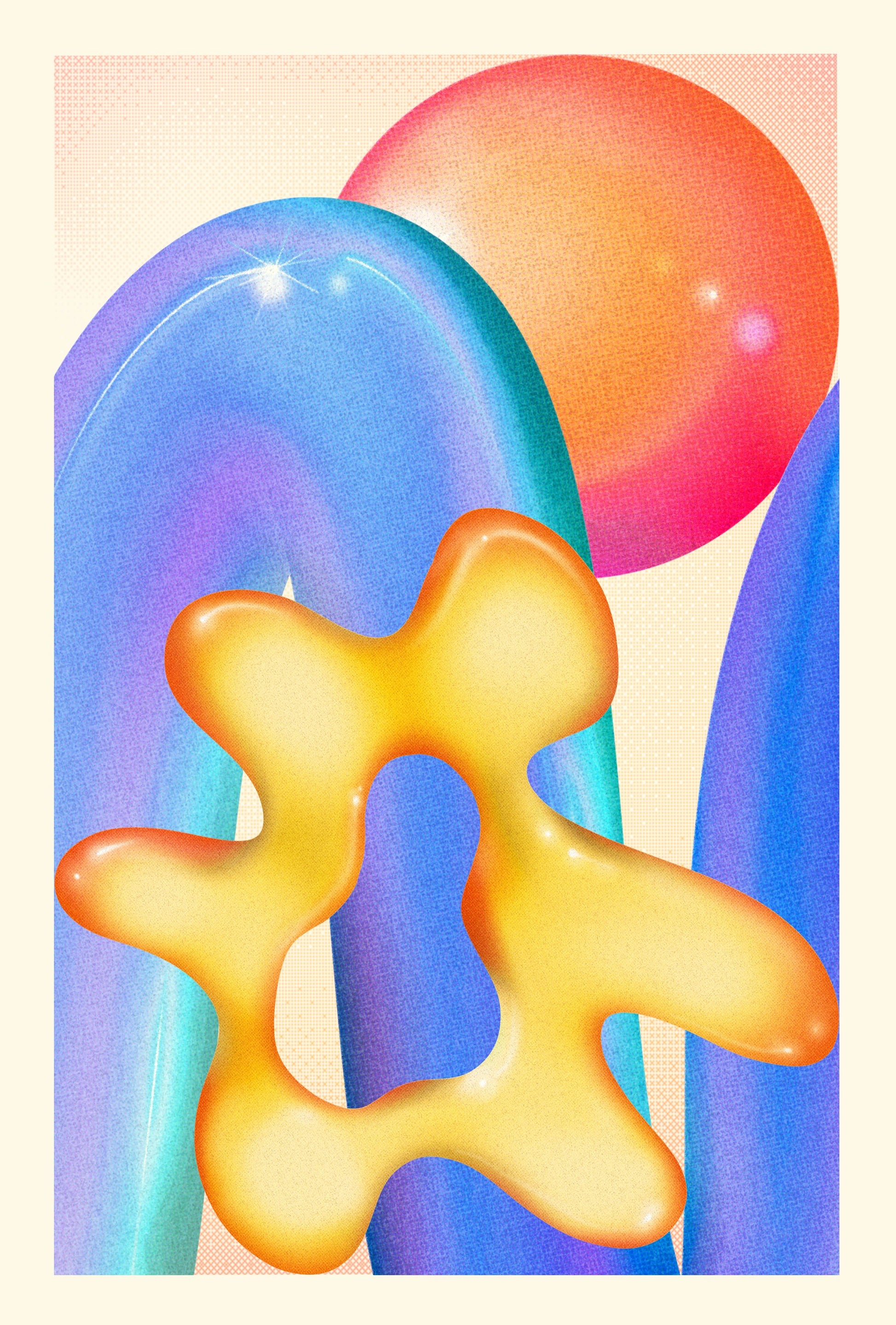 RETRO GRAPHIC NO.13 - Poster / Art Print
