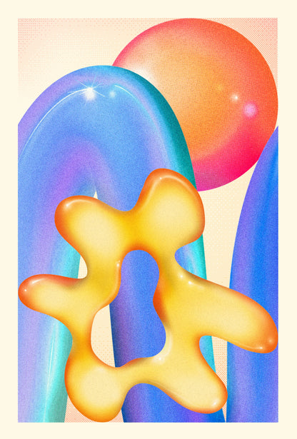 RETRO GRAPHIC NO.13 - Poster / Art Print