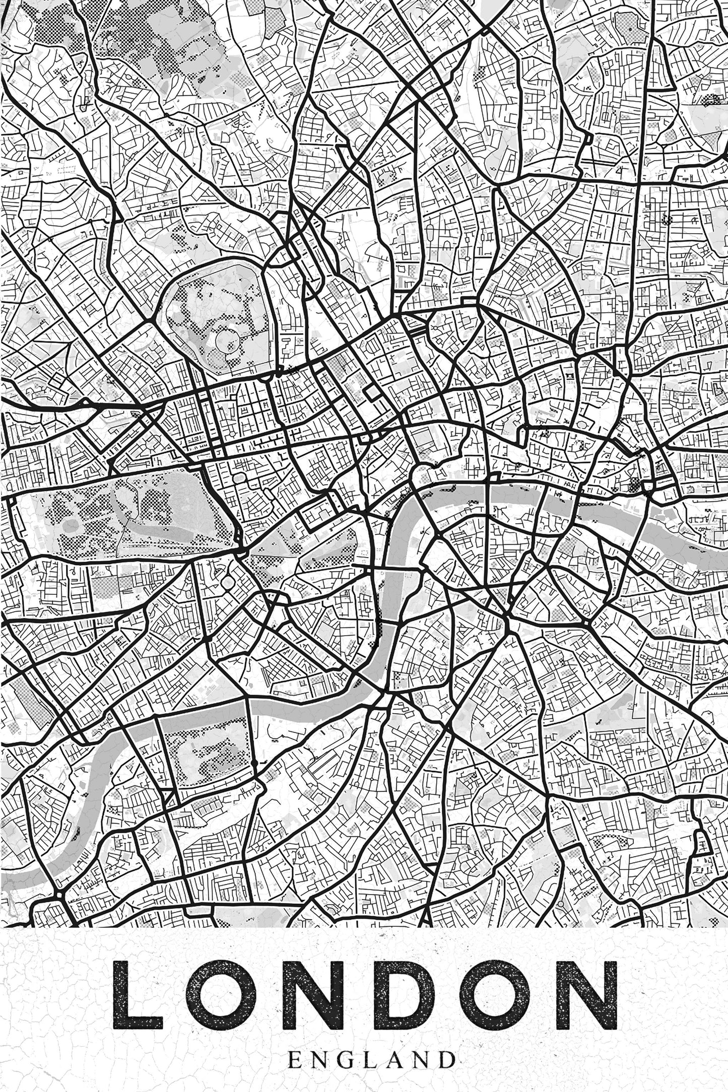 London White - Poster / Art Print