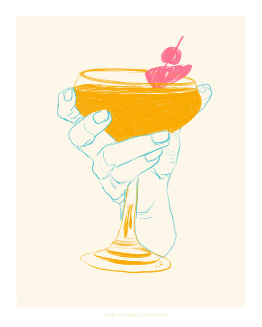 Jlr Cocktail1 - Poster / Art Print