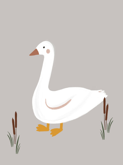 Little Goose 18x24 - Poster / Art Print