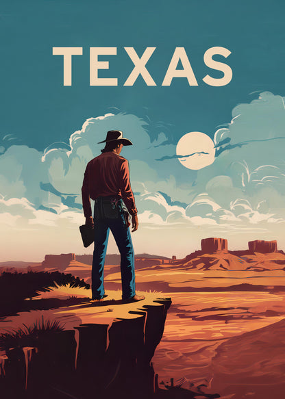 Texas - Poster / Art Print