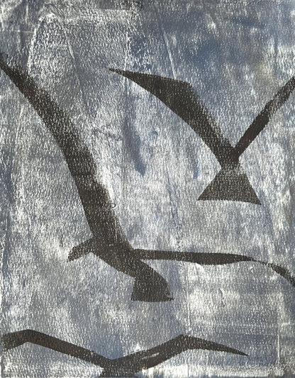 Birds Silhouette - Poster / Art Print