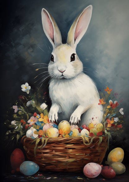 Happy Easter No 4 - Poster / Art Print
