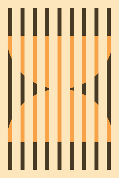 Faded Geometric #4 - Poster / Art Print