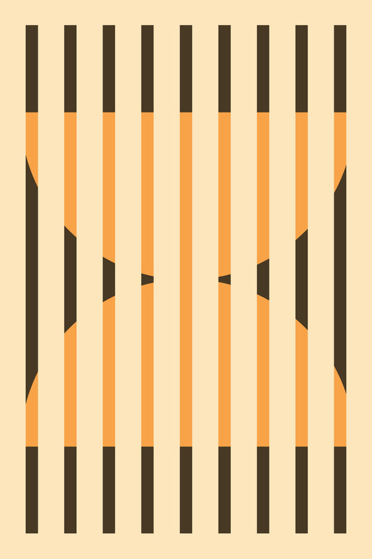 Faded Geometric #4 - Poster / Art Print