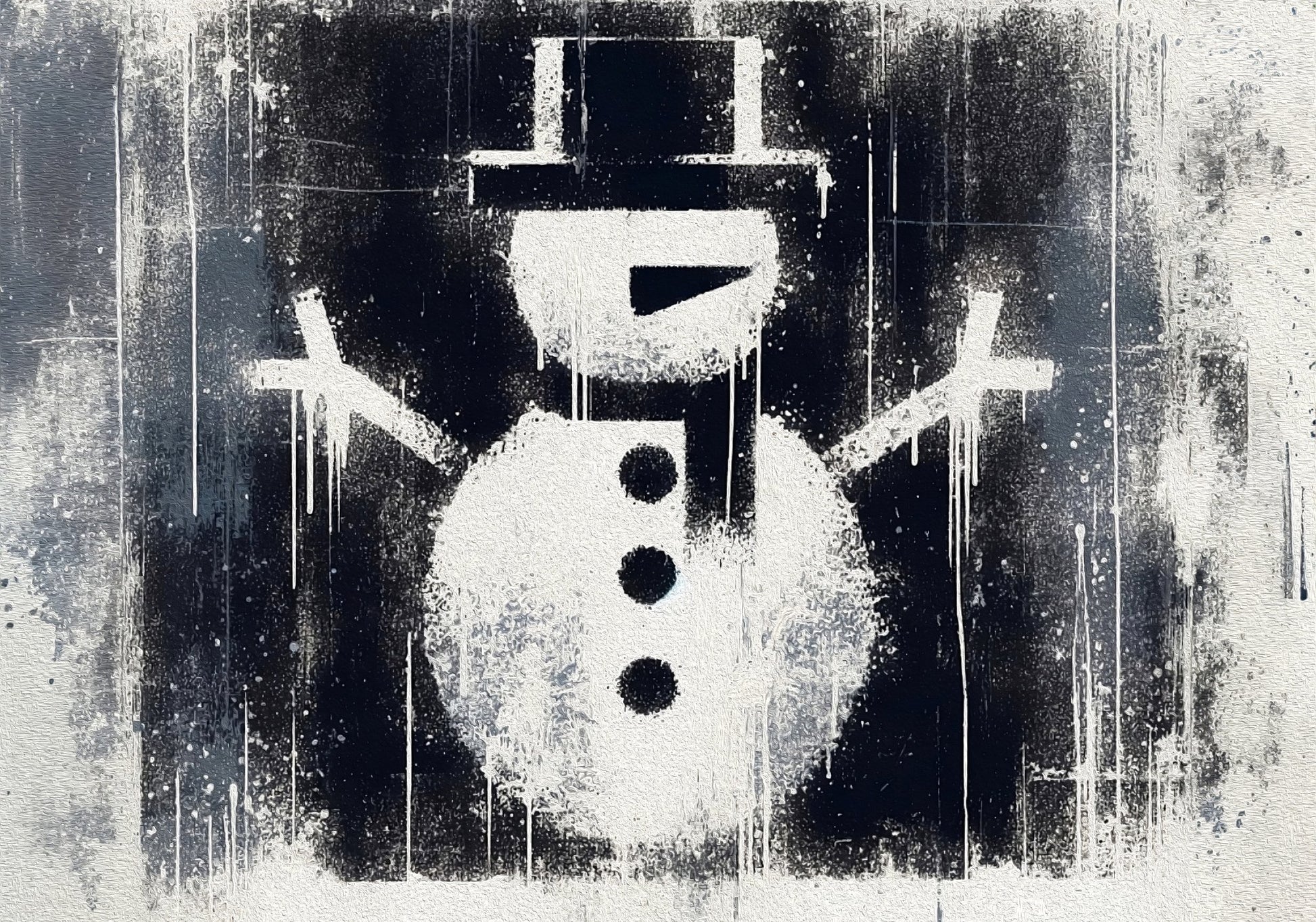 Snowman - Poster / Art Print