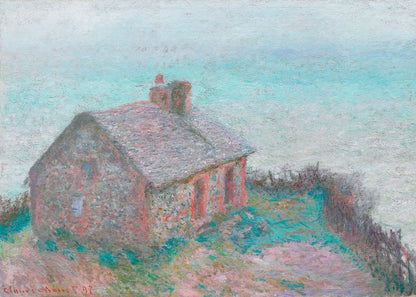 The Customs House At Varengeville (1897) - Poster / Art Print