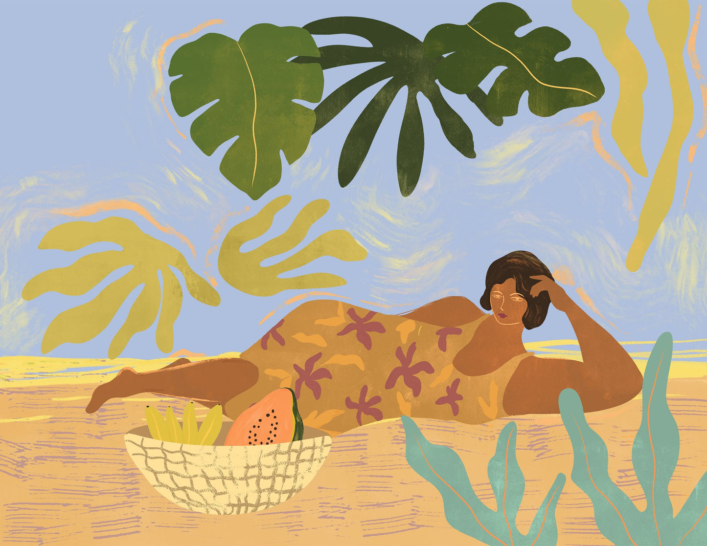 Lazyday - Poster / Art Print