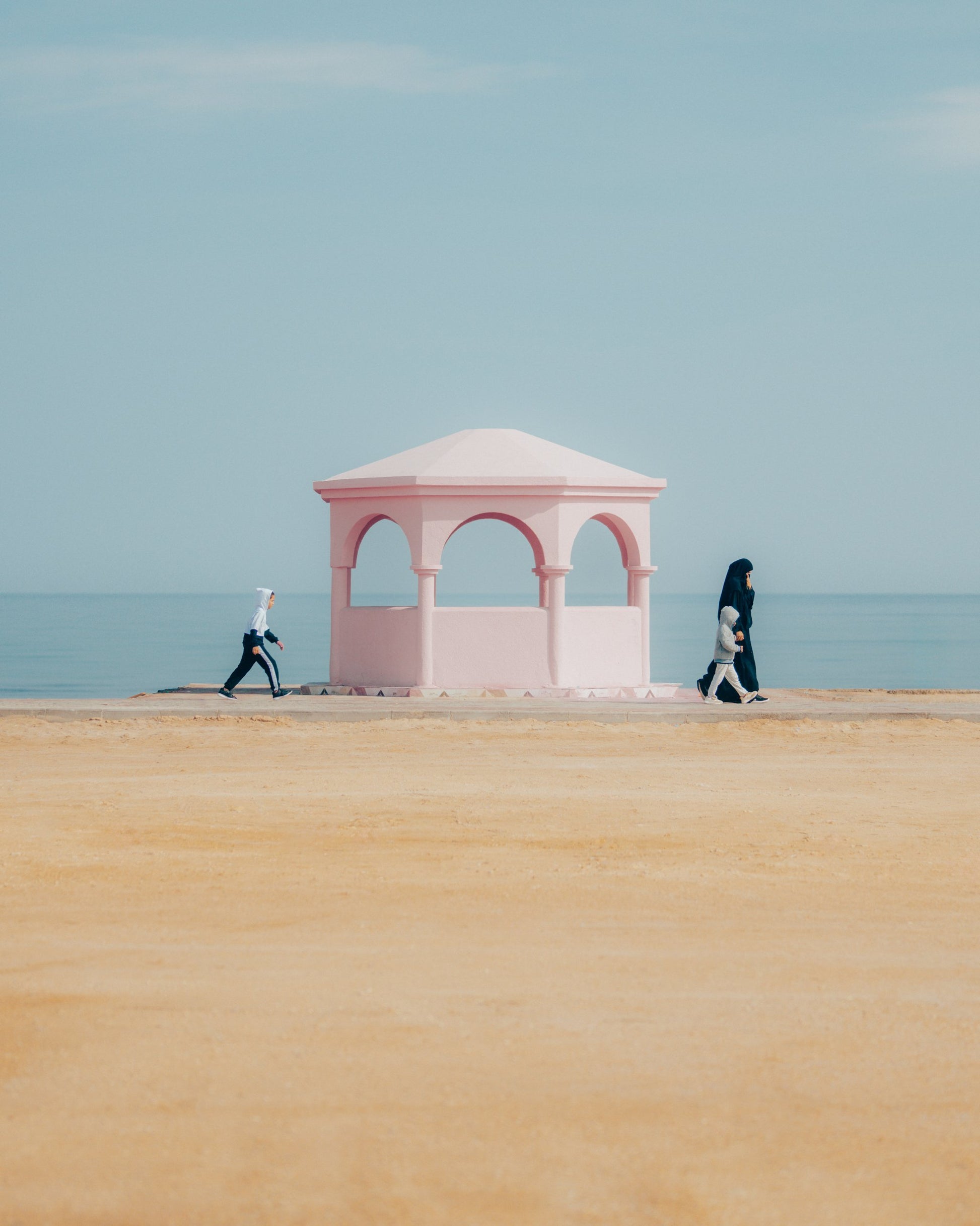 Morning walk - Poster / Art Print