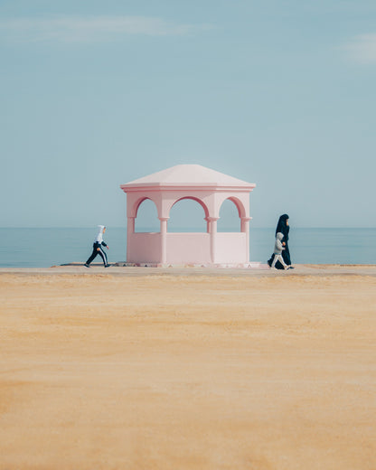 Morning walk - Poster / Art Print