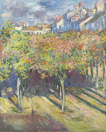 Le Cours Du 14 Juillet Vu De La Maison De Claude Monet - Poster / Art Print