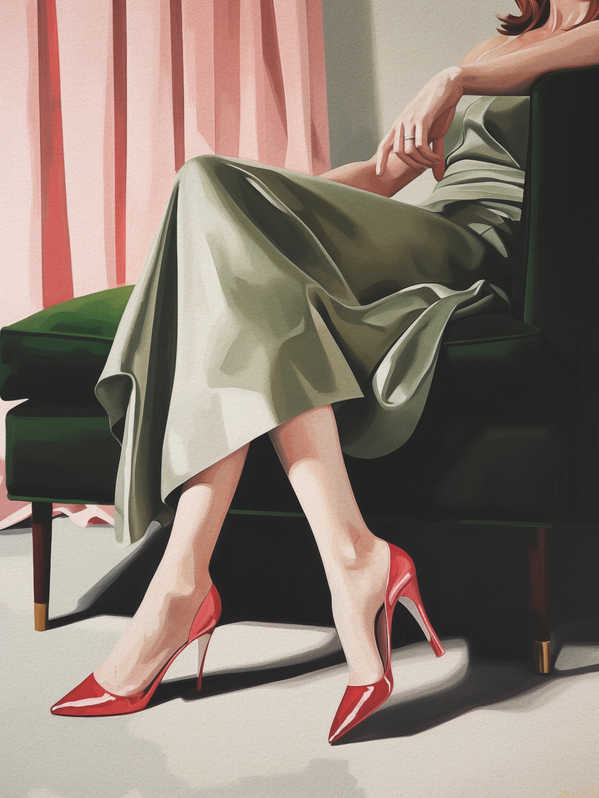 Waiting for the Guests - Poster / Art Print