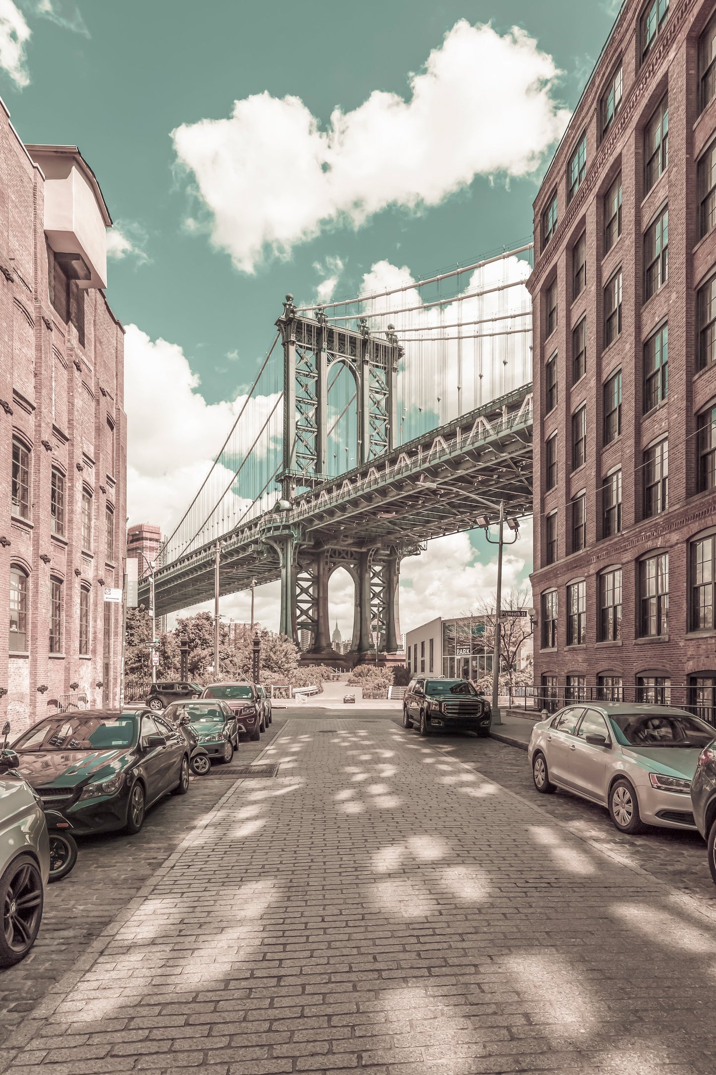 NEW YORK CITY Manhattan Bridge - Poster / Art Print