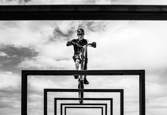 Trial Biker - Poster / Art Print