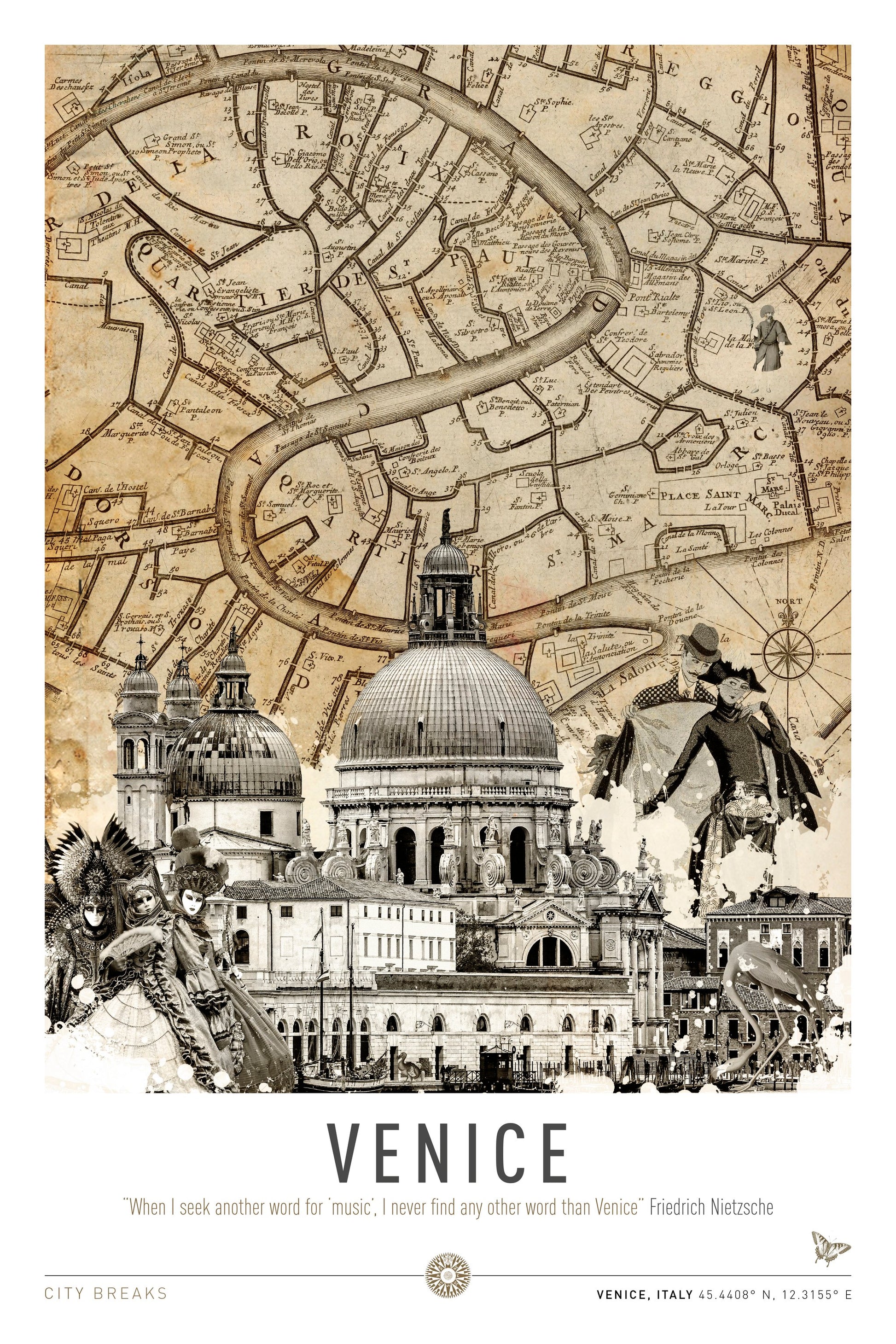 Venice (City Breaks) - Poster / Art Print