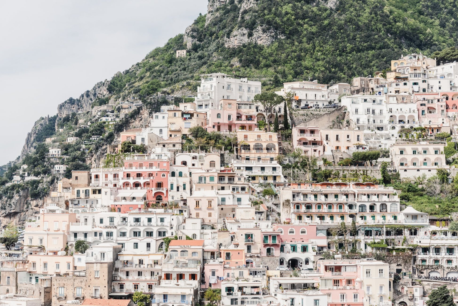 Positano at the Amalfi Coast - Poster / Art Print