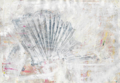 Abstract shell painting natural structure mural - Poster / Art Print