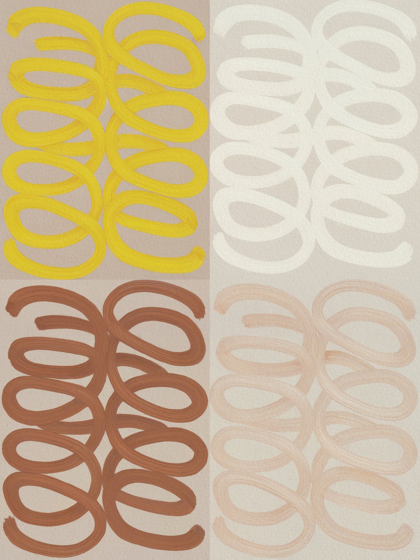 Quadrants of Loops - Poster / Art Print
