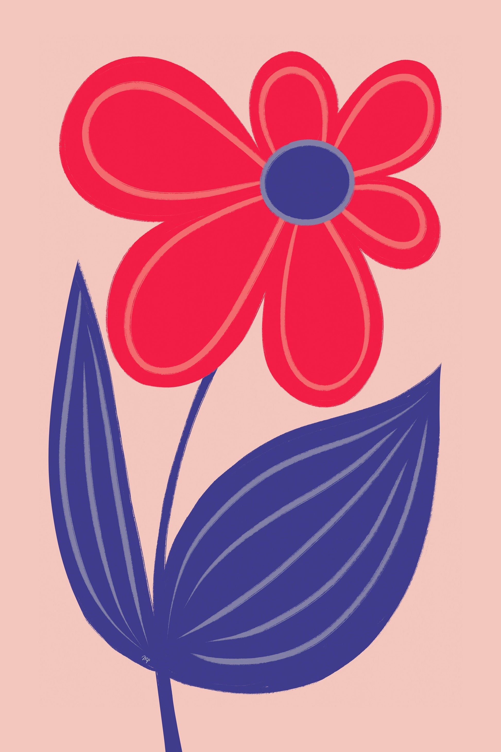 Big Flower - Poster / Art Print
