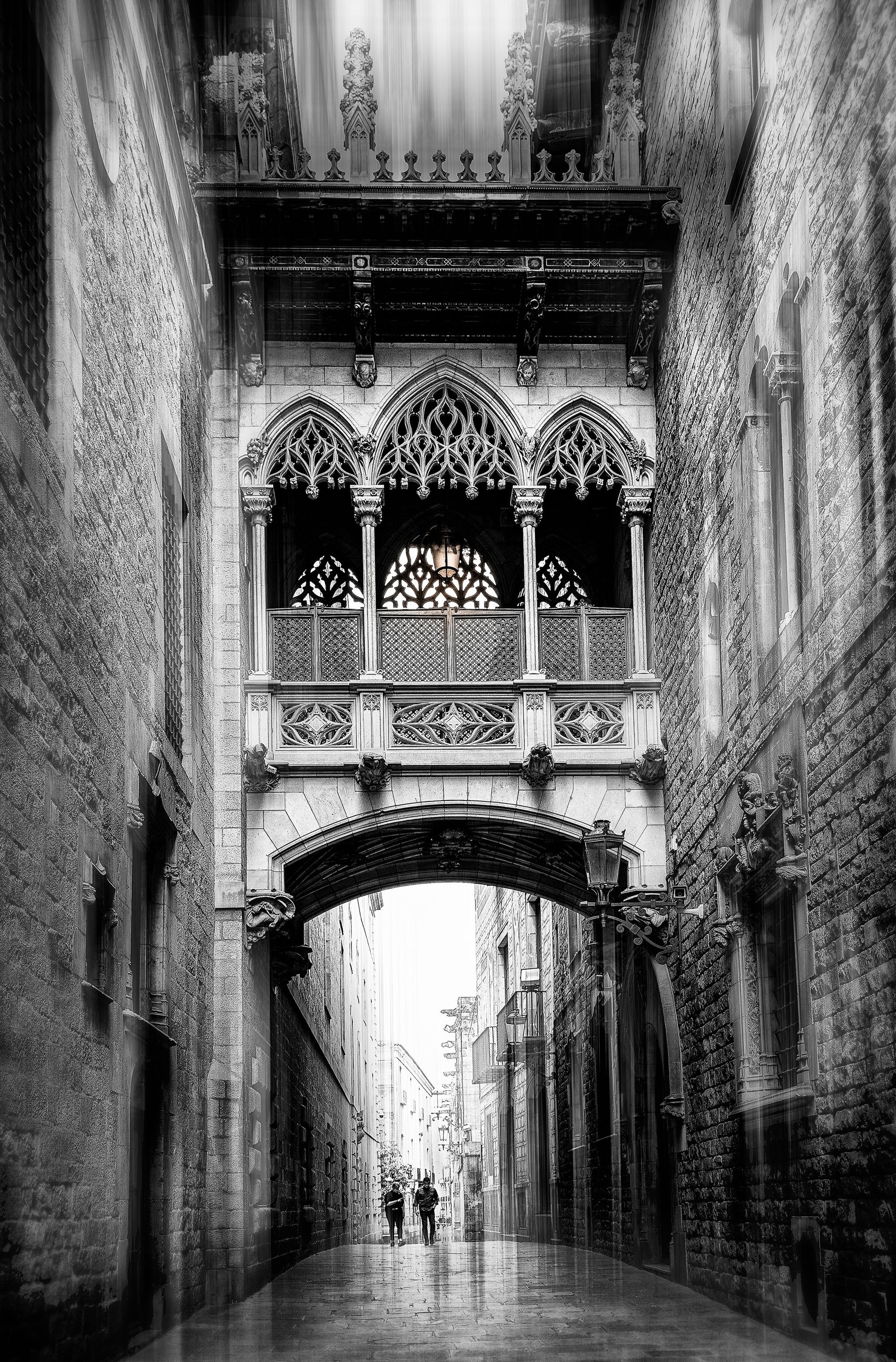 Bishop´s Bridge (Barcelona Series) - Poster / Art Print