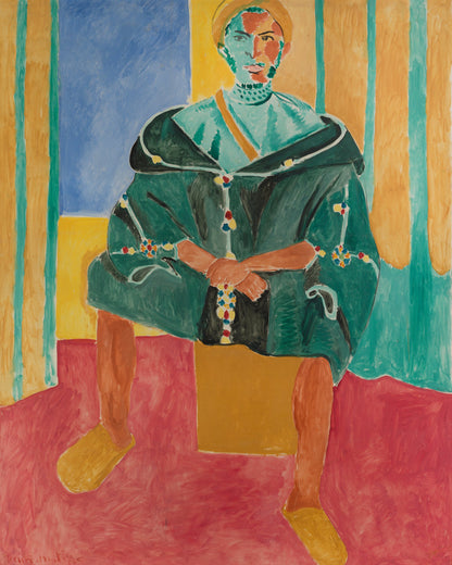 Henri Matisse's Seated Riffian (le Rifain Assis) (1912) - Poster / Art Print