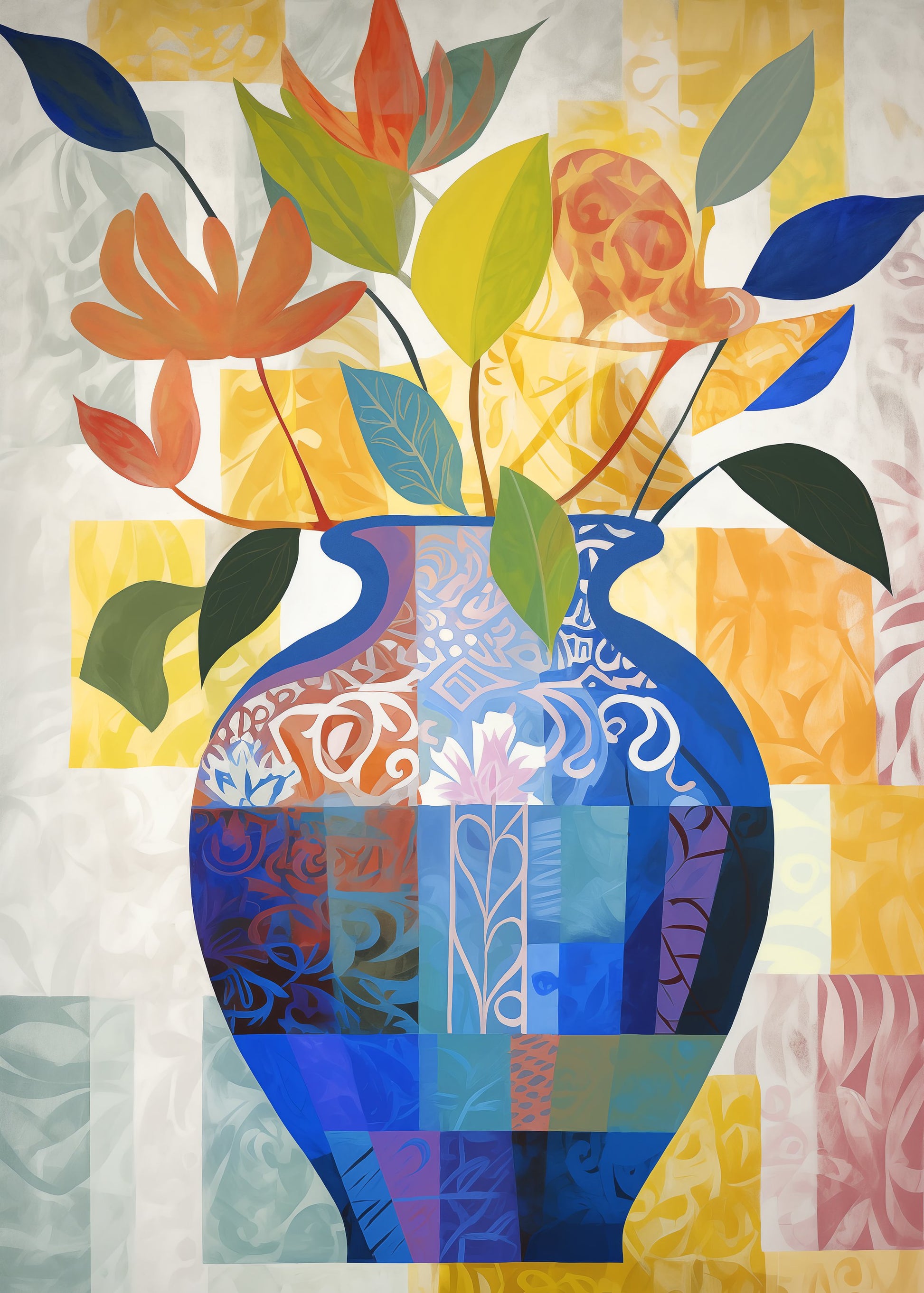 Abstract Vase No 2 - Poster / Art Print
