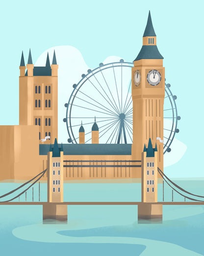 London (2) - Poster / Art Print