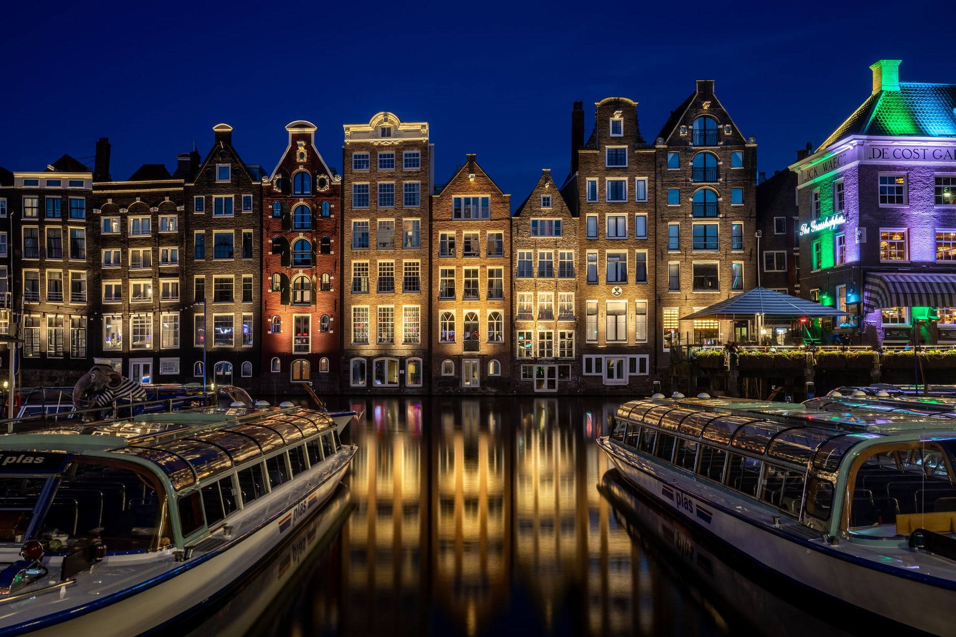 Damrak Amsterdam - Poster / Art Print