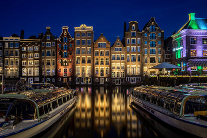Damrak Amsterdam - Poster / Art Print