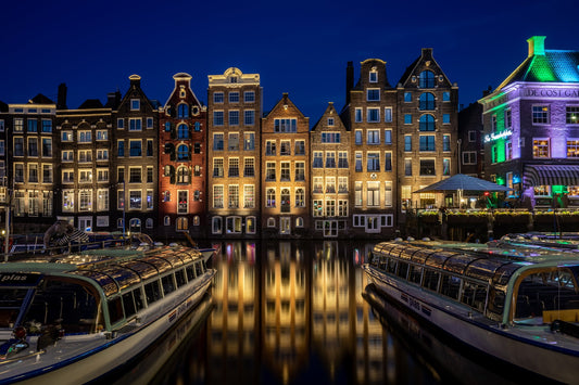 Damrak Amsterdam - Poster / Art Print