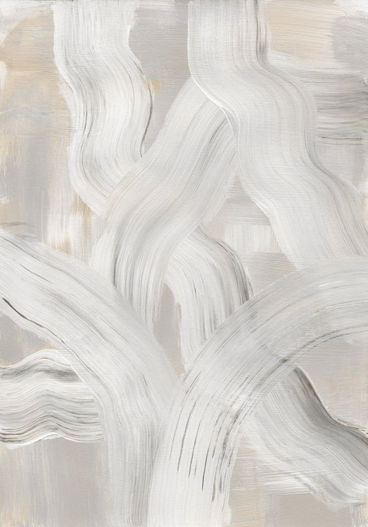 Abstract Brush Strokes 126 - Poster / Art Print