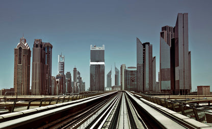 Dubai Metro - Poster / Art Print