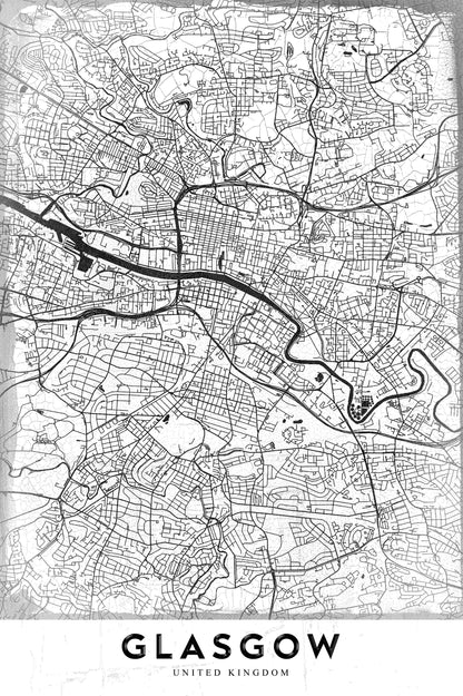 Glasgow - Poster / Art Print