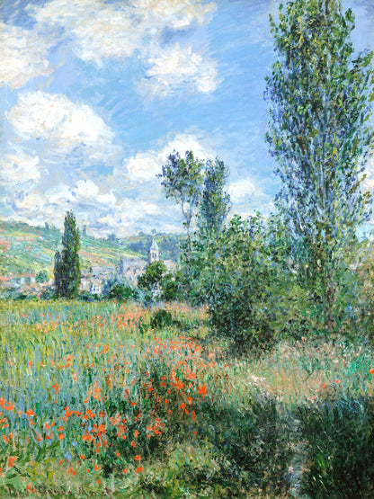 View of Vétheuil (1880) - Poster / Art Print