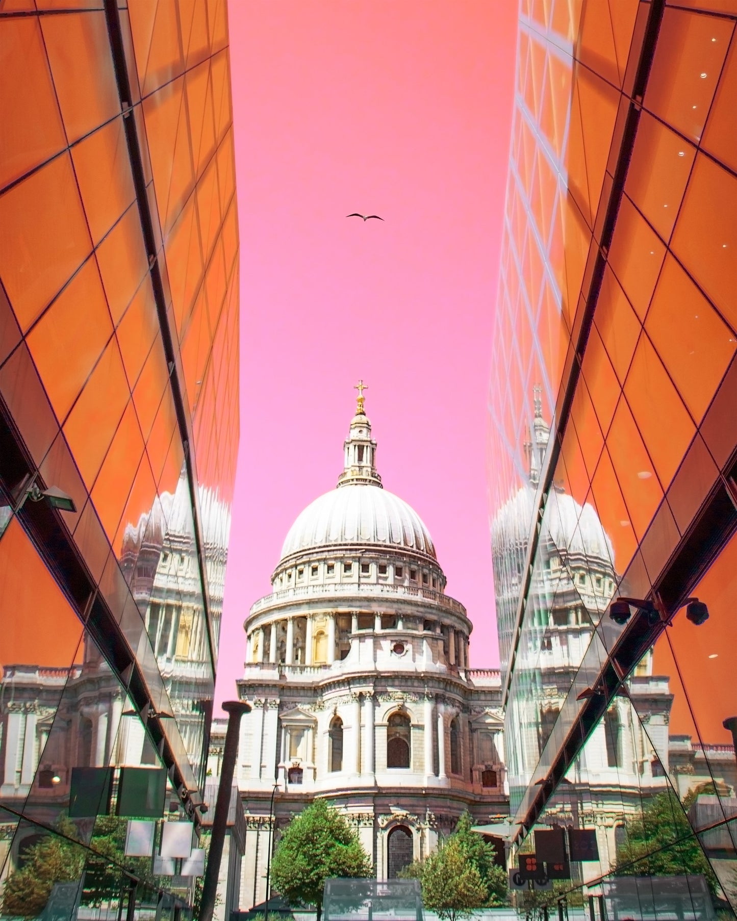 St Pauls View - Poster / Art Print