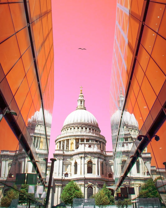 St Pauls View - Poster / Art Print