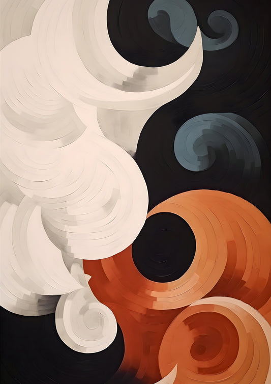Abstract Clouds No 2 - Poster / Art Print
