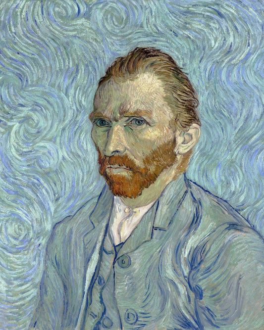 Vincent Van Gogh's Self Portrait (1889) - Poster / Art Print
