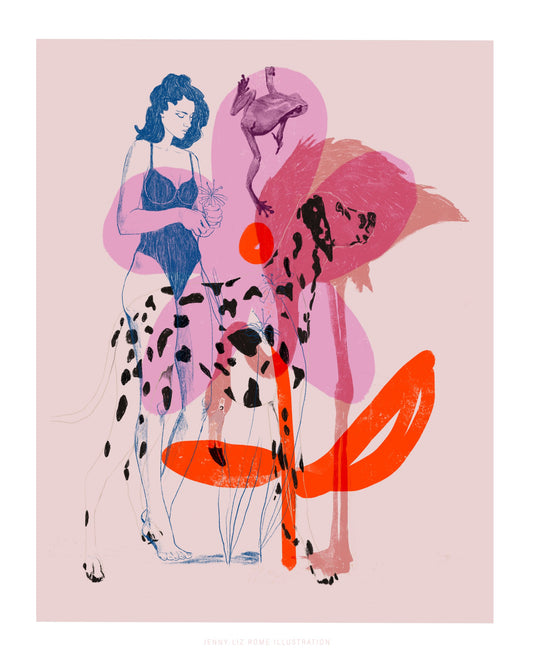 Jlr Collage3 - Poster / Art Print