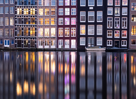 Dancing Houses - Poster / Art Print