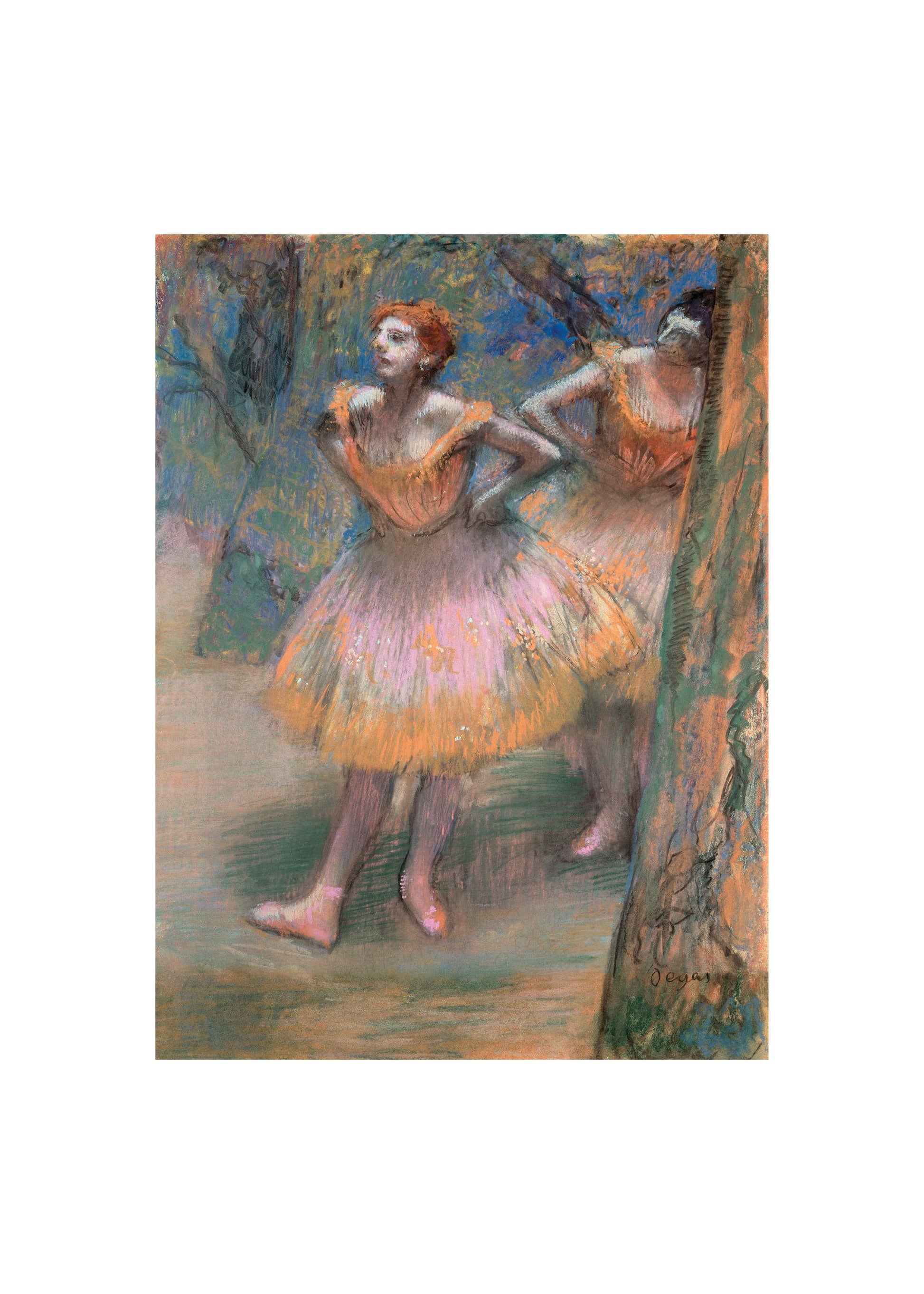 Two Dancers No.2 - Poster / Art Print
