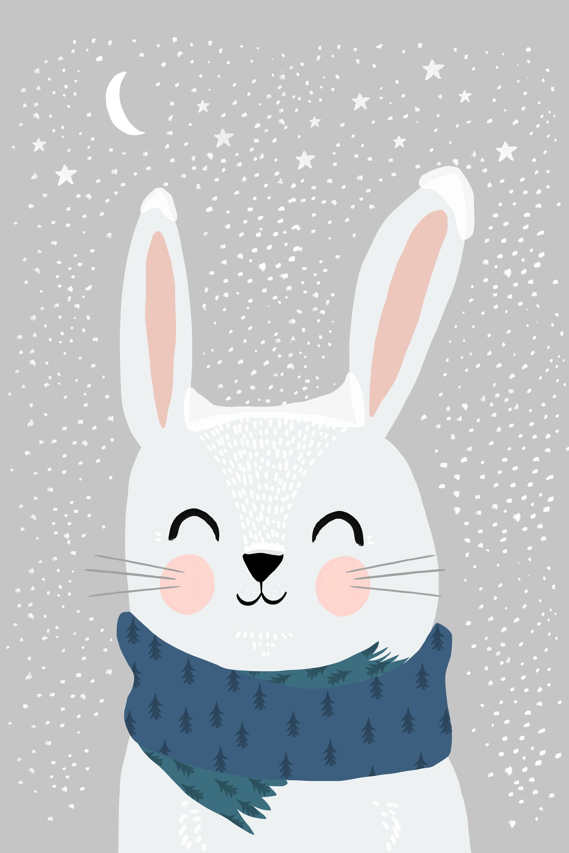 Snow Bunny - Poster / Art Print
