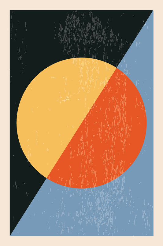 Minimal Abstract Shapes Series #18 - Poster / Art Print