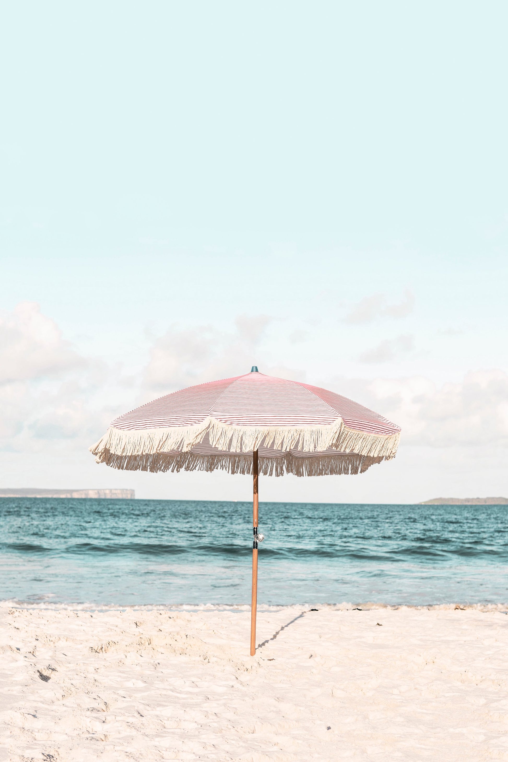 Pink Umbrella - Poster / Art Print