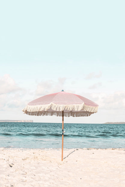 Pink Umbrella - Poster / Art Print