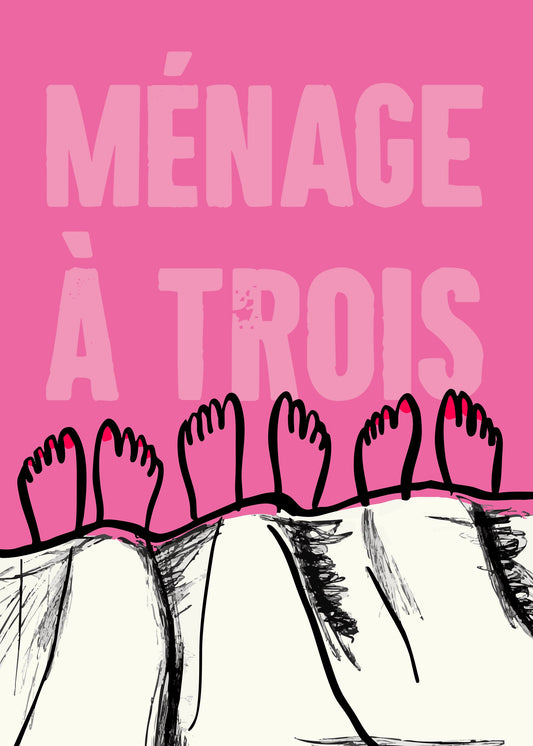 Three's Company - Poster / Art Print